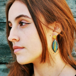 Boucles d'oreilles Amélie - Collection Amazonie