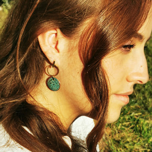 Boucles d'oreilles Louise - Collection Amazonie