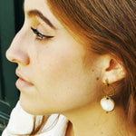 Upload image to gallery, Boucles d&#39;oreilles Louise - Collection Nude
