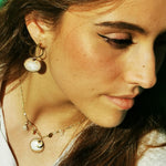 Upload image to gallery, Boucles d&#39;oreilles Louise - Collection Nude
