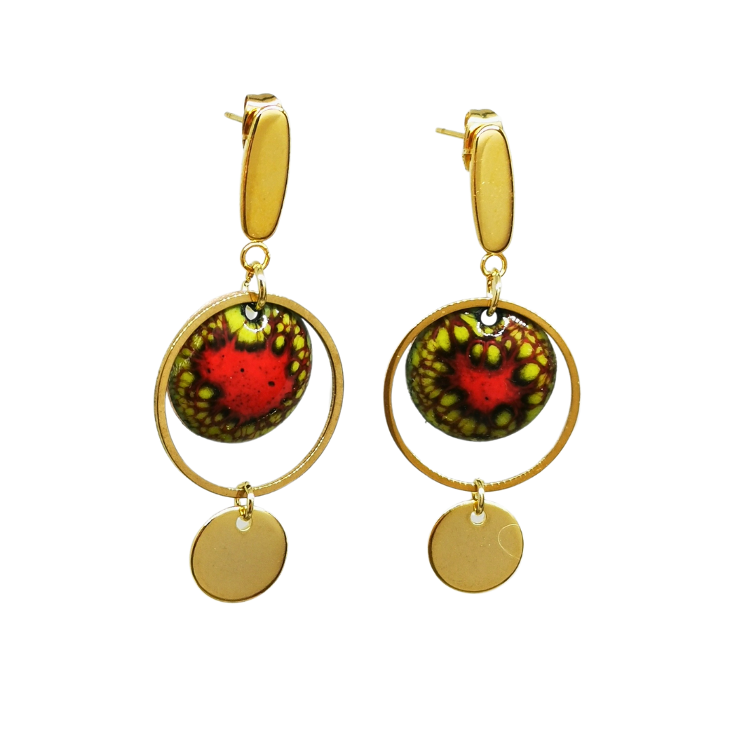 Boucles d'oreilles Ilona - Collection Pivert