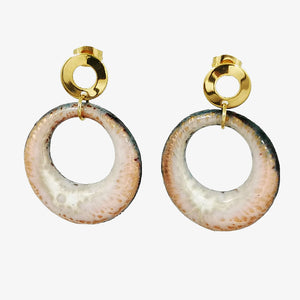 Boucles d'oreilles Iris - Collection Nude