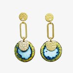 Upload image to gallery, Boucles d&#39;oreilles Maya - Collection Myosotis
