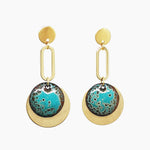 Upload image to gallery, Boucles d&#39;oreilles Mélina - Collection Amazonie
