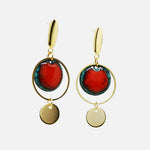 Upload image to gallery, Boucles d&#39;oreilles Ilona - Collection Magma

